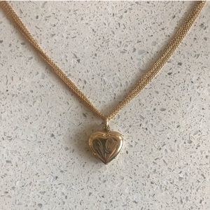 Gold Heart Necklace